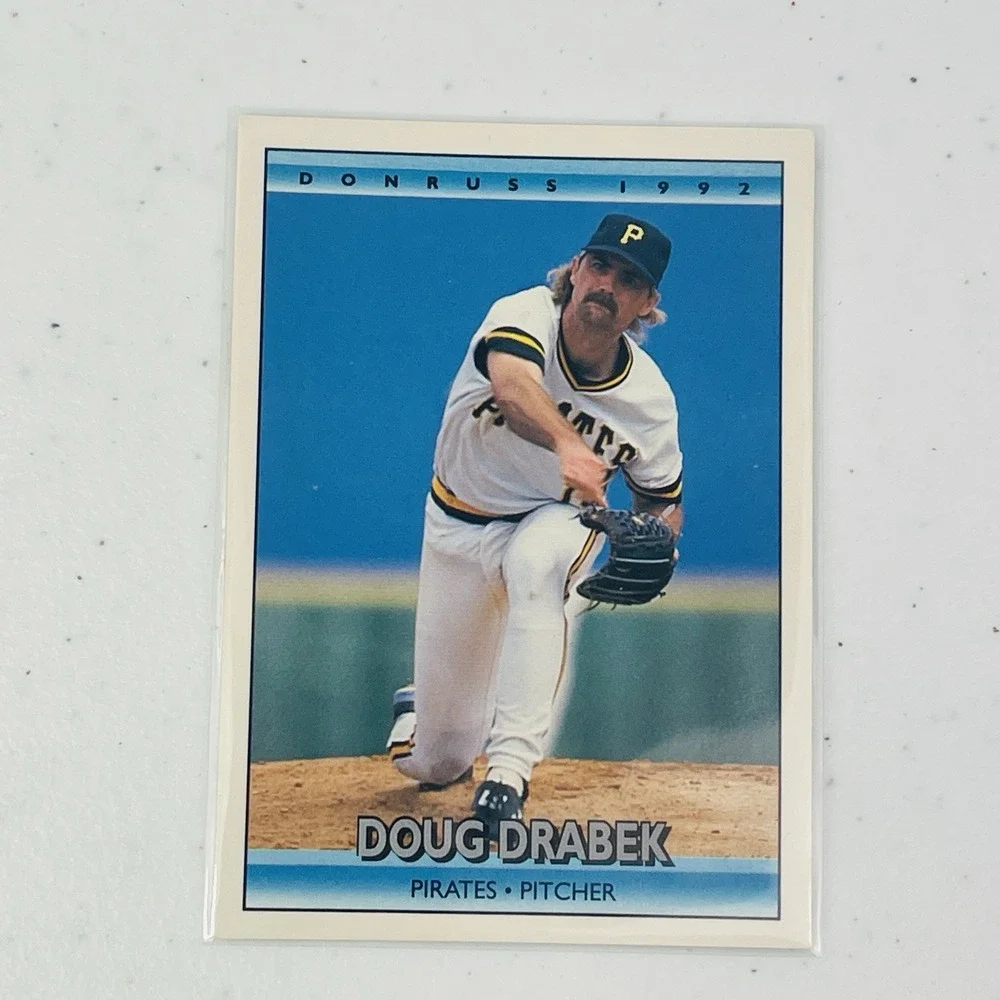 Donruss 1992 Doug Drabek 209 Pittsburgh Pirates MLB Base Set Baseball Card